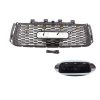 Car Accessories Black ABS Racing Grills Front Hood Bumper Grill With Amber Light For Tundra 2007-2013 1 1 205