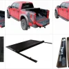 Soft Roll Up Aluminium Hard Fold Retractable Electric Manual Truck Bed Cover for Gladiator JT Tonneau Cover 2020 2021 5' Bed 2 1 234