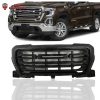 New Auto Exterior Accessories Black Upper Grills Front Hood Bumper Grill with Light for Sierra 2500 2011-2014 2 1 354