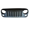V-shape Grille-Matte Finishing (ABS) with mesh for Jeep Wrangler JK 1 1 426