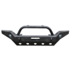 07-16 Jeep Wrangler JK Front Full Width Bumper W/Stinger&OE Fog Light Housing 1 1 43