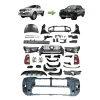 Auto Front Bumper Facelift Bodykit For HILUX VIGO 2015 Upgrade to 2021 HILUX ROCCO 1 1 61