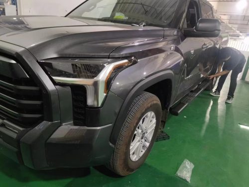 2022 Truck Electric Side Step Board Nerf Bar Running Board for Tundra Accessories 4 3 144