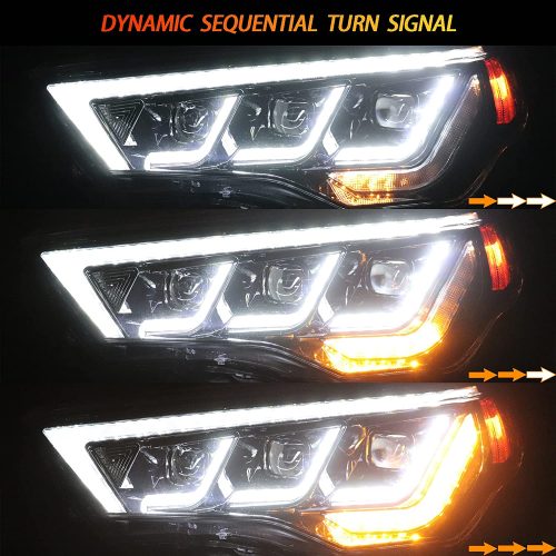 HW Offroad 4x4 Car LED Headlights Front Lights For 4RUNNER 2014-2022 Accessories 4 3 175