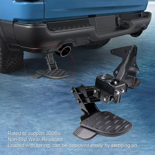 High Quality New Rear Bed Step Retractable Bumper Step For Ram 1500 2019-2022 82215289AG 4 3 185