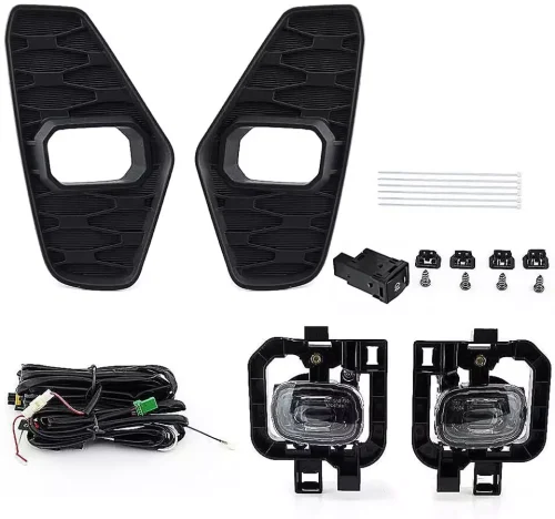 Daytime Running Lights DRL Lights Fog lamps For Navara NP300 2021 Accessories 4 3 232