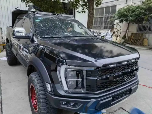 Body Kit for Ranger T9 2022 Upgrade To Raptor with Front Bumper Grille Fender Flare 4 3 24