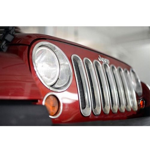Bright Circle of Head Lamp for Jeep Wrangler JK 3 3 278
