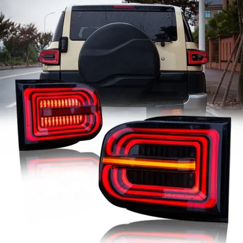 HW 4X4 Offroad Car Tail Lamps For FJ Cruiser 2007-2020 5 4 135