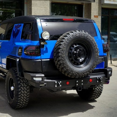 HW 4x4 Car Accessories Steel Rear Bumper For FJ Cruiser 2007-2020 5 4 142