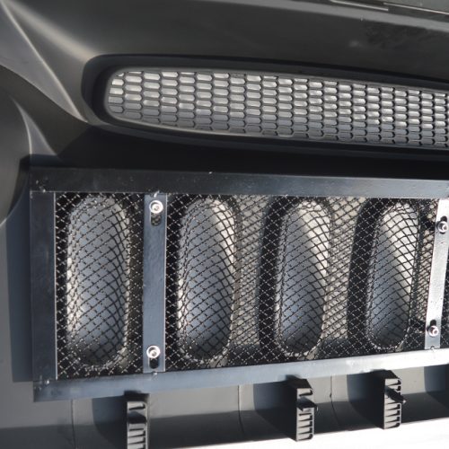 Grille with Mesh For Jeep Wrangler JK 5 4 214