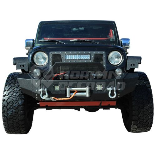 07-17 Jeep Wrangler Warrior Front Bumper 4 4 262
