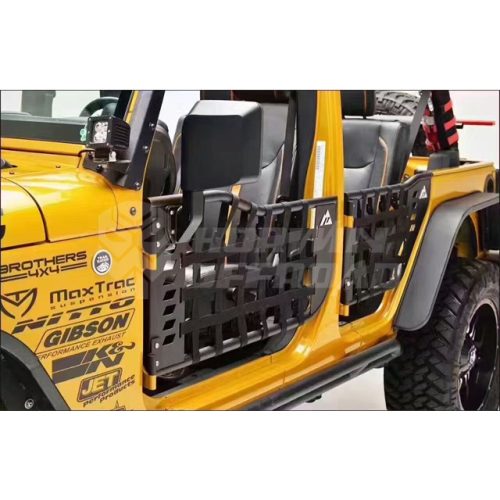 07-16 Jeep Wrangler JK (4 Door) NET Tubular Doors With Reflection Mirror 4 4 263