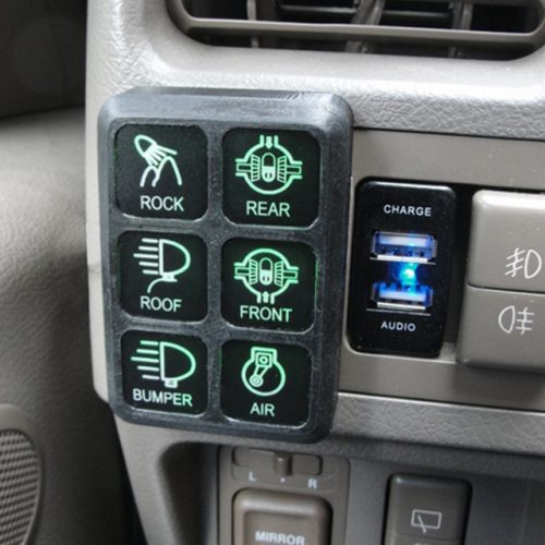 Universal Switch Control system for Jeep Wrangler JK 6 5 174