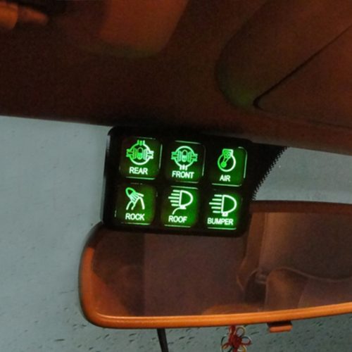 Universal Switch Control system for Jeep Wrangler JK 7 6 102
