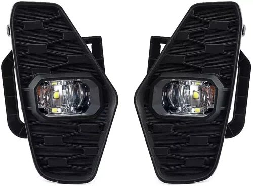 Daytime Running Lights DRL Lights Fog lamps For Navara NP300 2021 Accessories 7 6 75